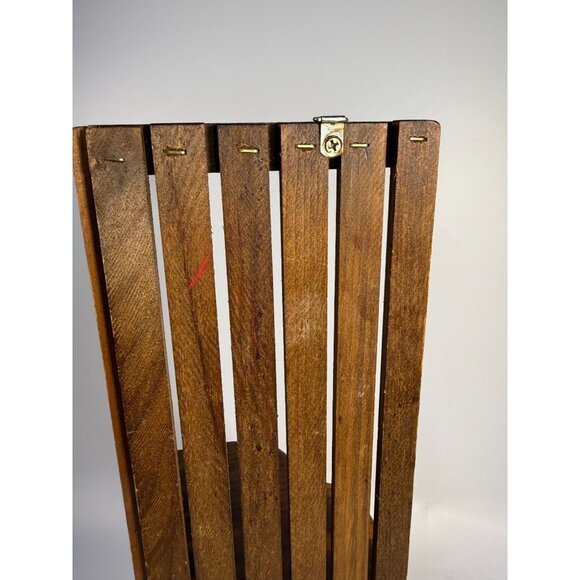 Wooden Corner Floating Wall Shelf 3 tier Heart Vintage Cottage Granny Core Wood - Picture 11 of 16